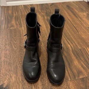 Rebecca Minkoff Black Combat Boots
